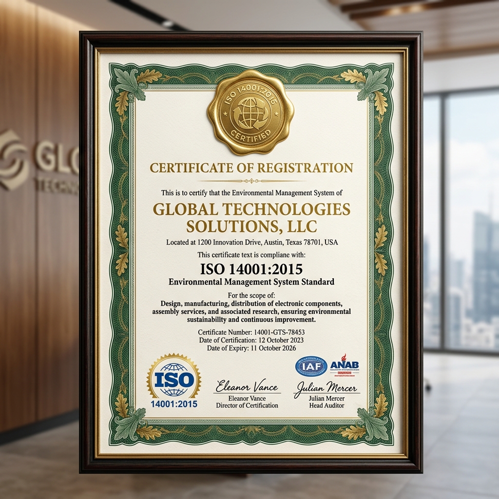 Alde Group ISO 14001 2015 Ekolojik Çevre Yönetim Sistemi Belgesi